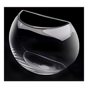 Demi lune en verre - 7L