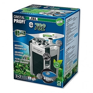 Filtre externe JBL CRISTAL PROFI e702 greenline (aquarium <200L) 700 l/h