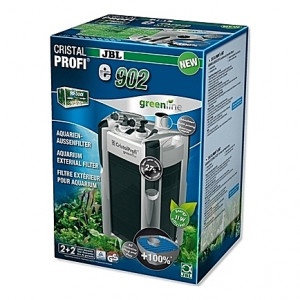 Filtre externe JBL CRISTAL PROFI e902 greenline (aquarium <300L) 900 l/h