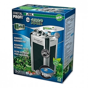 Filtre externe JBL CRISTAL PROFI e1502 greenline (aquarium <700L) 1400 l/h