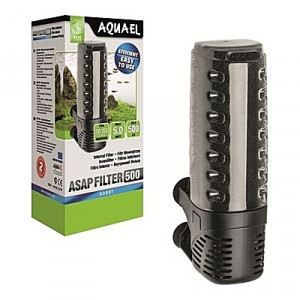 Filtre interne AQUAEL ASAP (aquarium <100L) 500l/h