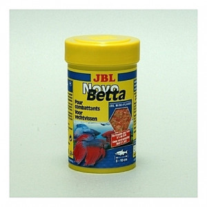 Mini-flocons dédiés aux Bettas JBL Novo 100ml