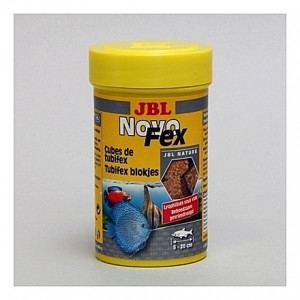 Cubes du tubifex lyophilisés JBL NovoFex 100ml