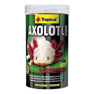 Bâtonnets de nourriture complète riche en protéines AXOLOTL Sticks 250ml