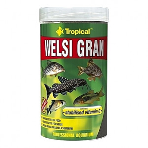 Granulés aliments de base pour poissons de fonds WELSI GRAN 250ml