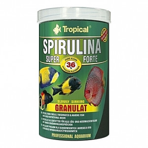 Granulés aux algues (dont spiruline) SUPER SPIRULINA FORTE GRANULAT 1L