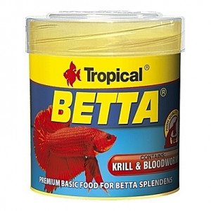 Alimentation de base pour combattants et poissons à labyrinthe de petite taille BETTA 50ml