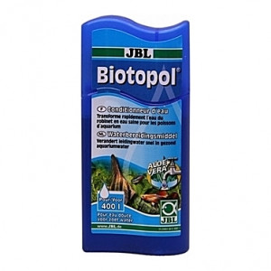 Neutralisateur de chlore et métaux lourds + protection des pensionnaires JBL Biotopol - 100ml (=400L)