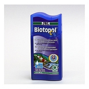 Neutralisateur de chlore et métaux lourds + protection des crevettes et invertébrés JBL Biotopol C - 100ml