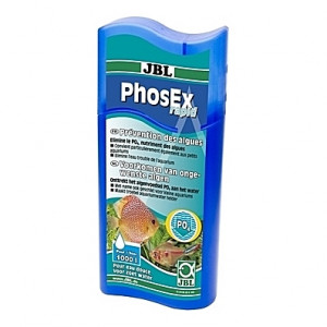 Eliminateur de phosphates PO4 (anti-algues) JBL Phosex Rapid - 250ml (=1000L)