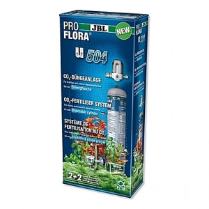 Kit CO2 complet (bouteille jetable) JBL Proflora u504 - 500g (aquarium <400L)