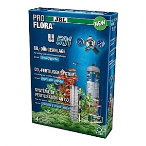 Kit de CO2 complet (bouteille jetable) JBL Proflora u501 - 500g (aquarium <400L)