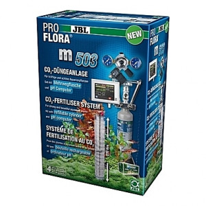 Kit de CO2 complet (bouteille rechargeable) JBL Proflora m503 avec contrôleur de pH - 500g (aquarium <600L)