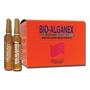 Anti-algues biologique Equo BIO-ALGANEX par soustraction de nutriments ciblée - 12 ampoules 5ml