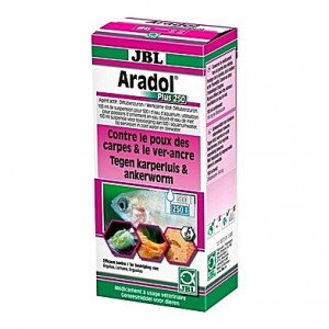 Traitement contre les poux des carpes et les vers-ancre JBL Aradol Plus 250 - 100ml