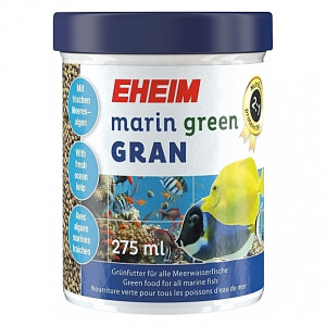 Granulés verts EHEIM marin green GRAN pour alguivores, herbivores et periphytones - 275ml