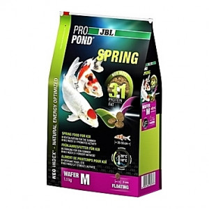 Pastilles flottantes de printemps JBL ProPond Spring Taille M (6mm) - 1,1Kg