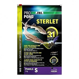 Perles coulantes JBL ProPond Sterlet Taille S (3mm) - 3Kg