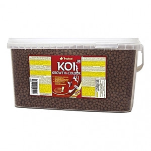 Pastilles croissance et couleur Tropical KOI GROWTH & Colour PELLET Taille M - 5L