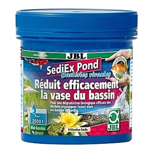 Réduction efficace de la vase du bassin JBL SediEx Pond par dégradation biologique - 250g