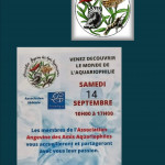 Portes ouvertes  de l'Association Angevine des Amis Aquariophiles.
