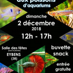 3ème bourse aux poissons le 2 décembre 2018 à Eybens (38)