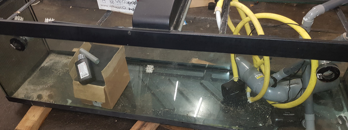 aquarium Nouveau bac 600 l avec decent