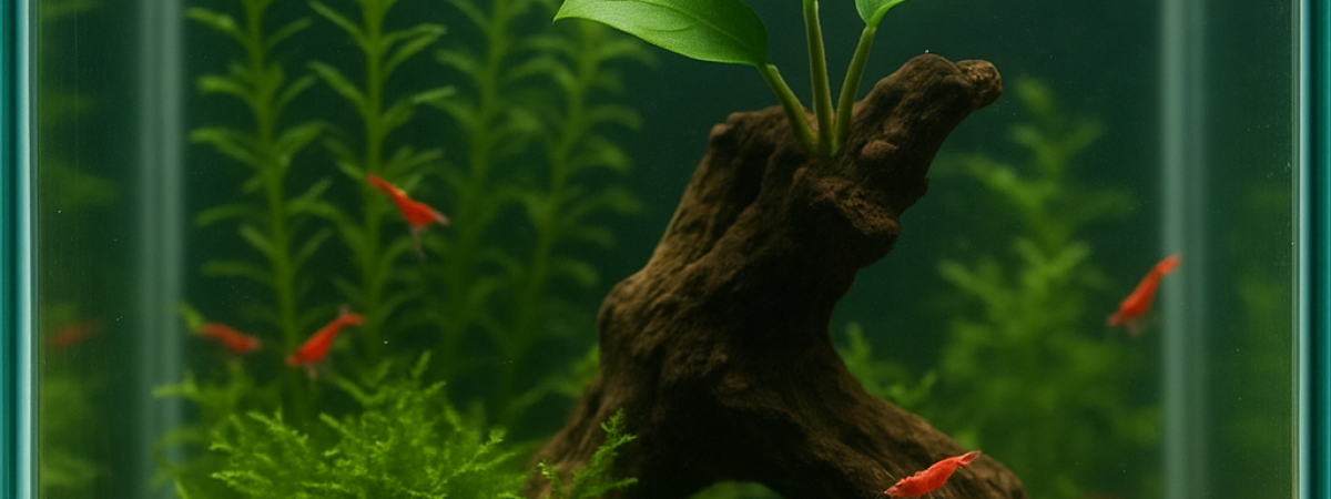 aquarium 15l Crevettes Red Cherry